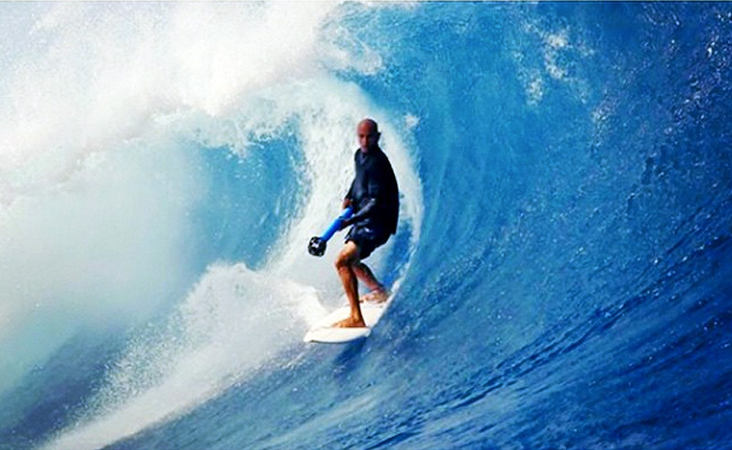 Kelly Slater may be out of the title race.