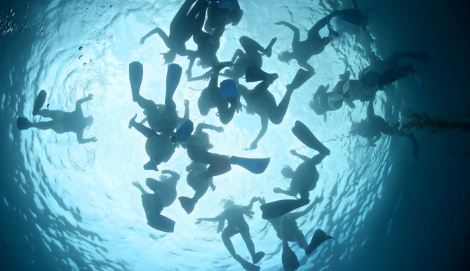 This is about more than the healing power of the ocean. Photo: Marshall Lally