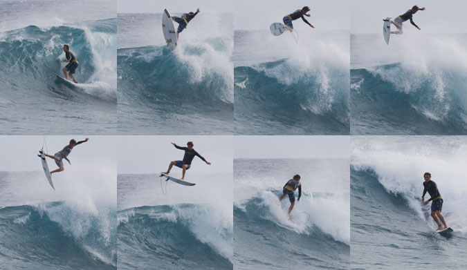 Albee Layer hucking an alley oop 540 in his newest film, Attractive Distractions.