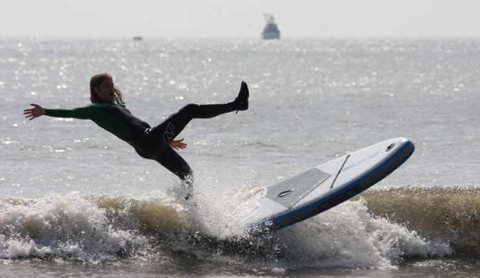To say that I was skeptical about surfing an inflatable board is a massive understatement.