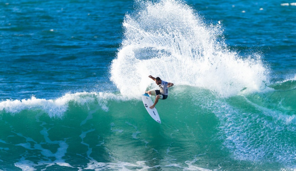 Dusty Payne on his way to a win and a $40,000 pay day. Photo: ASP/Cestari