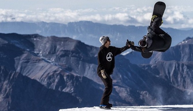 High five for good times. Photo: Instagram