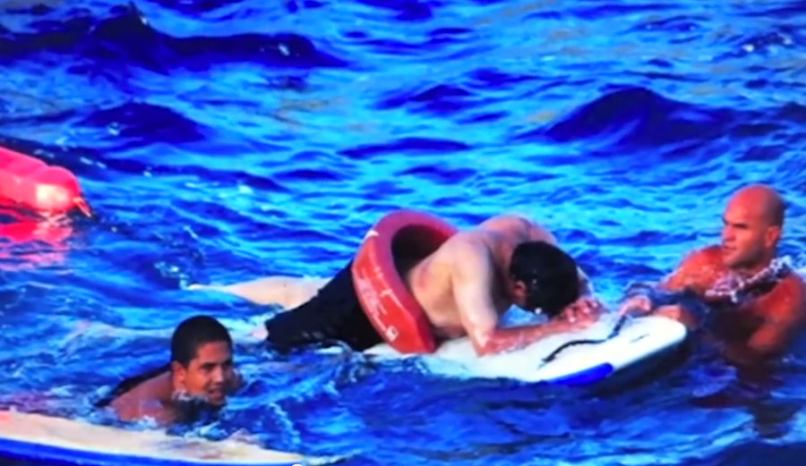Lifeguards of Pipeline are real life heroes.