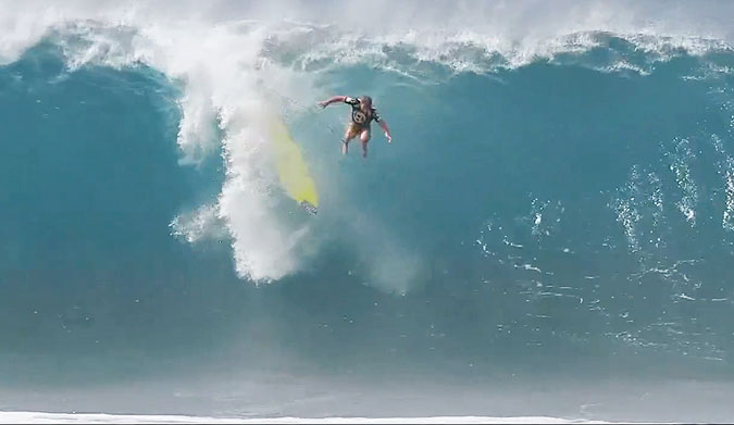 How's that ridiculous Backdoor side slip at 1:20?