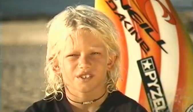 John John Florence, eight years old