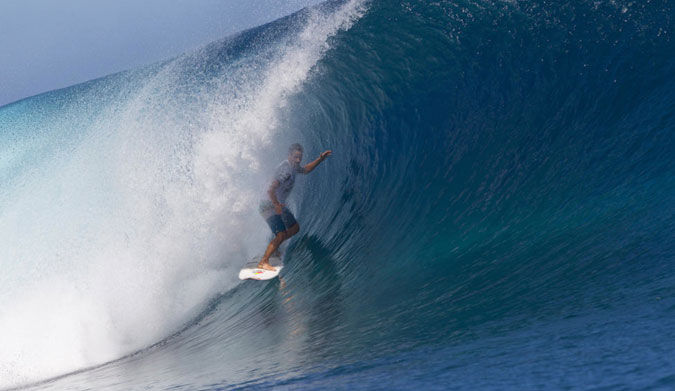 He may be finished with the CT, but it's moments like these that will never make him fully retire. | Photo: Kristin Shultz / ASP