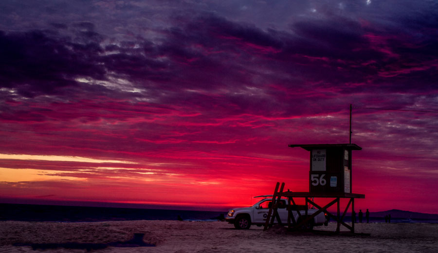 Luke Dawson Newport Sunset