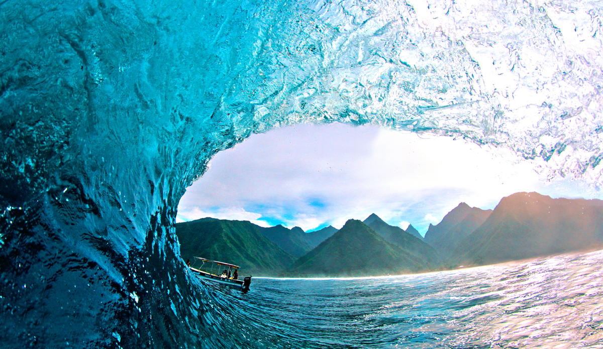 Teahupoo Barrel Vision