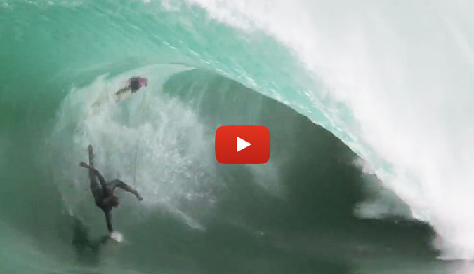 Scott "Whip" Dennis (Bawley Point, New South Wales, Australia) gets a legendary flogging on a sick slab of a wave at an undisclosed remote location somewhere in Australia on August 5, 2014. Video by Tyge Landa. An entry in the Wipeout of the Year category of the 2015 XXL Big Wave Awards. For more information see www.aspworldtour.com/XXL.