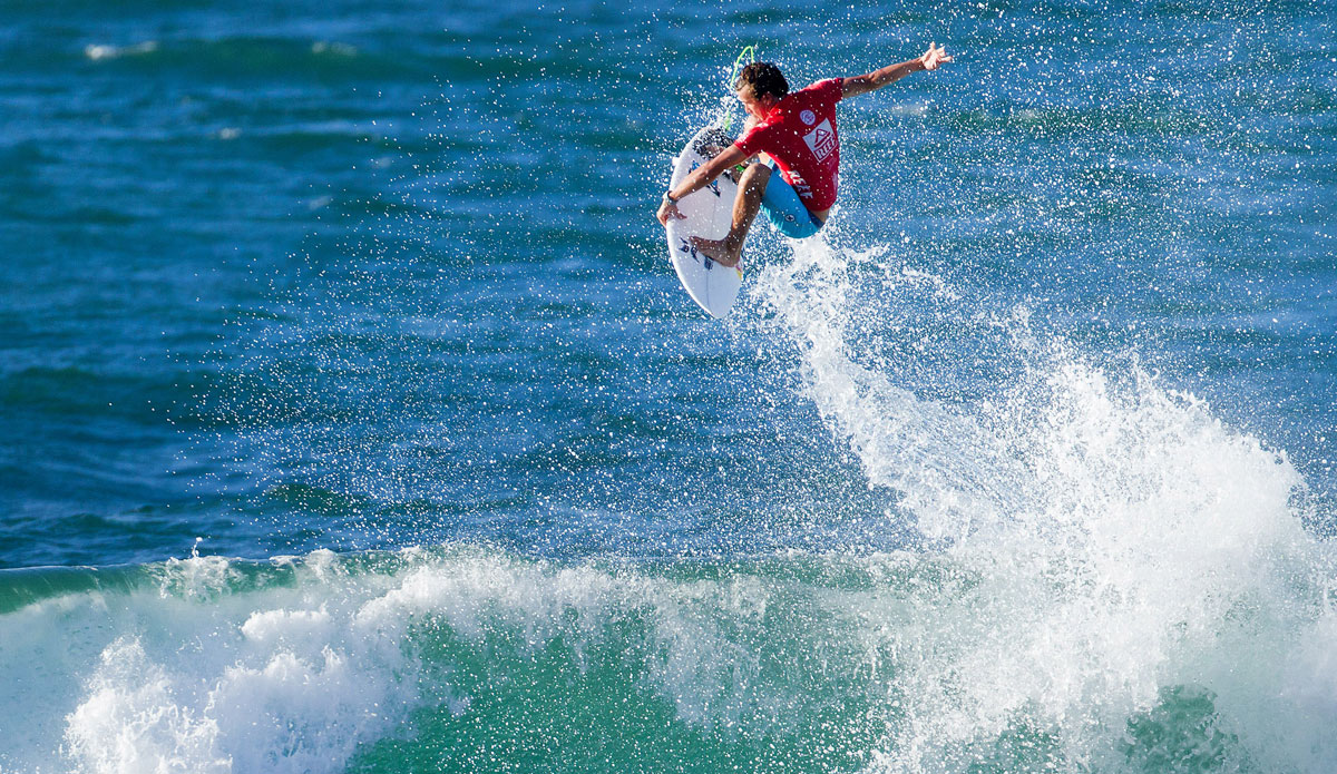 For a place usually better suited to power surfing, the final day at the Reef Hawaiian Pro at Haleiwa turned into a bit of an air show.