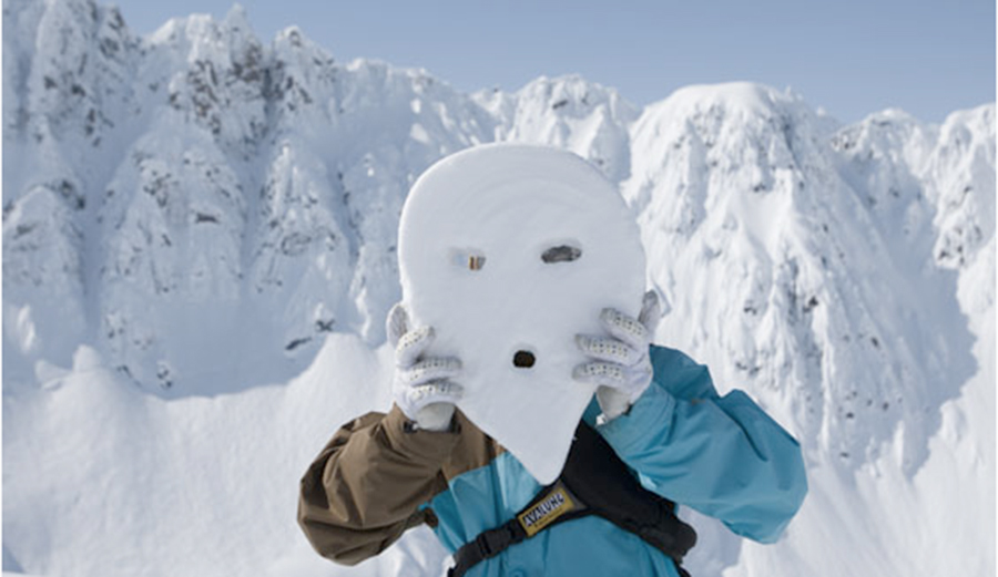 Making alien faces in Haines AK. Shot in 2008. Photo: JP Auclair