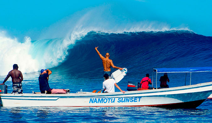 This is a man who surfs enough. Maybe.