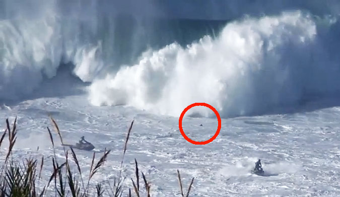 Andrew Cotton Get Crushed at 60 Foot Nazaré
