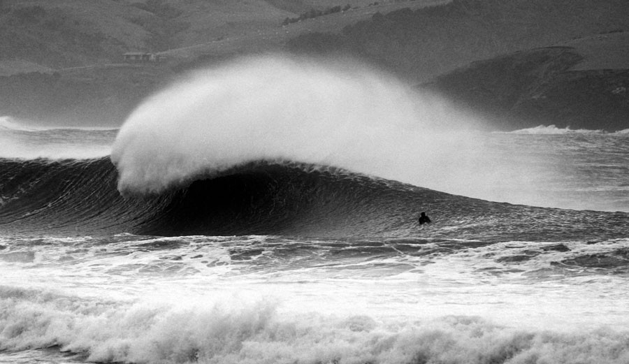 East Coast firing empty barrels.