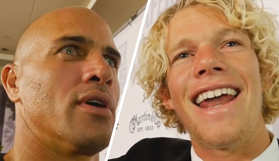 John John Kelly Slater #tournotes surfer poll awards