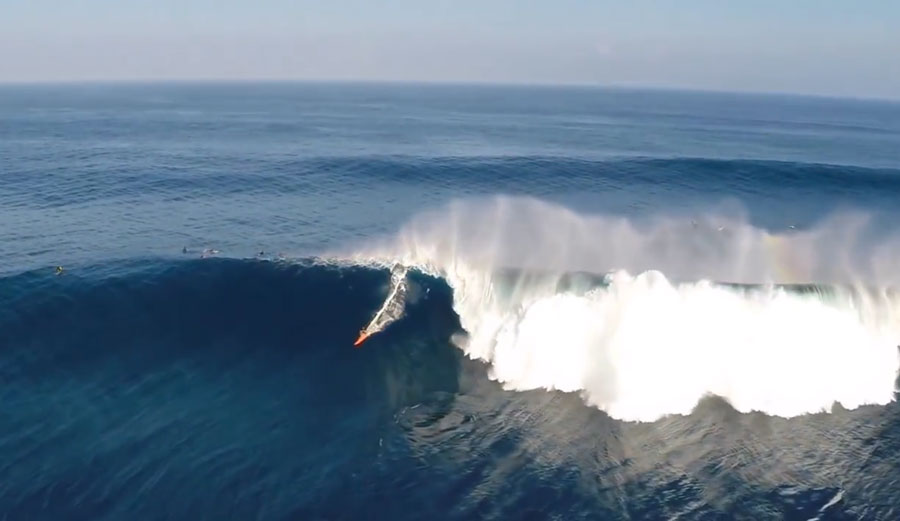 Powerful Jaws captured by drone.