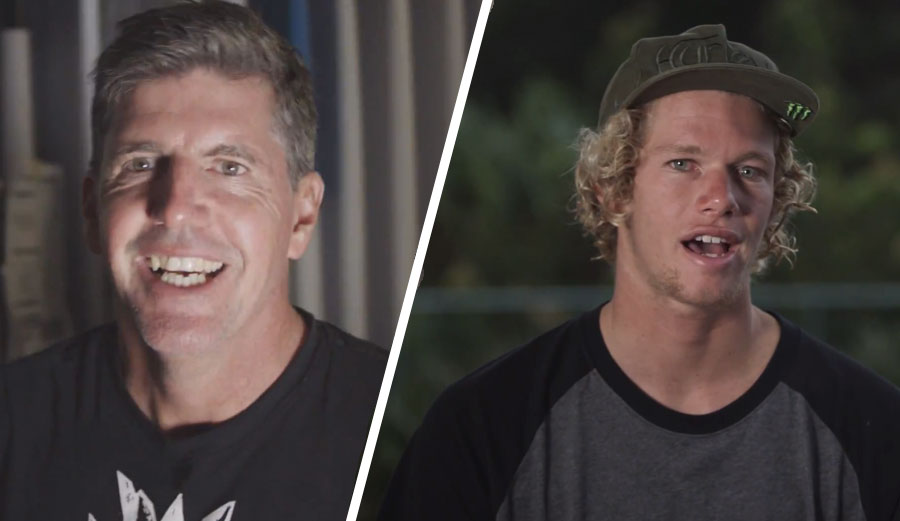 John John Florence and Jon Pyzel are a great team.