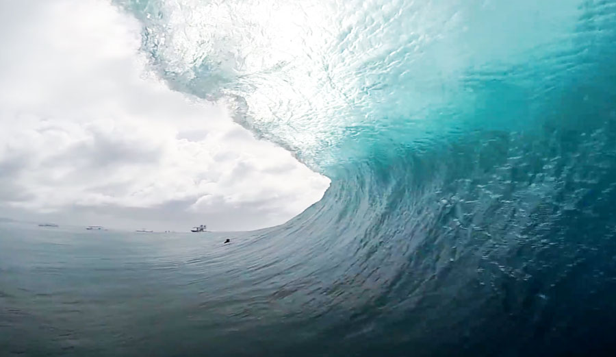 P-Pass Micronesia Alex and Koa Smith Barrels Gopro