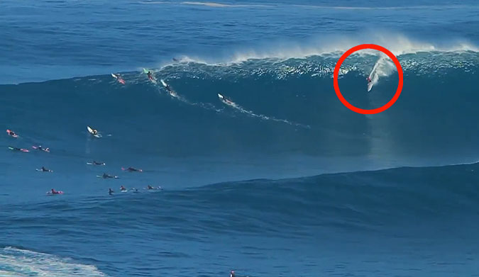 Check out Kai Lenny, Shane Dorian, Albee Layer and many big wave rippers destroying it and get destroyed by Maui's most famous big wave spot, Jaws.