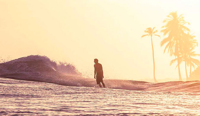 Saltwater: the cure for nearly everything.