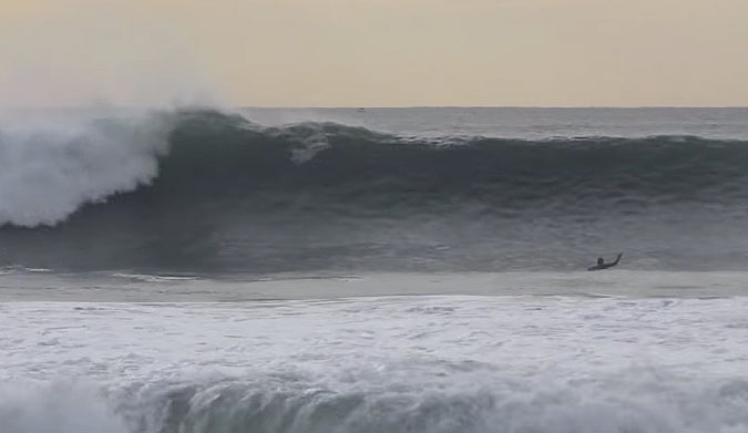 Mid-December held one of the best swells of the season as a large WNW slammed the coastline, turning LA's South Bay into a veritable wave machine.