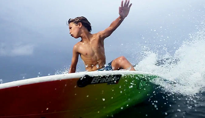 He rips like no other 11-year-old.