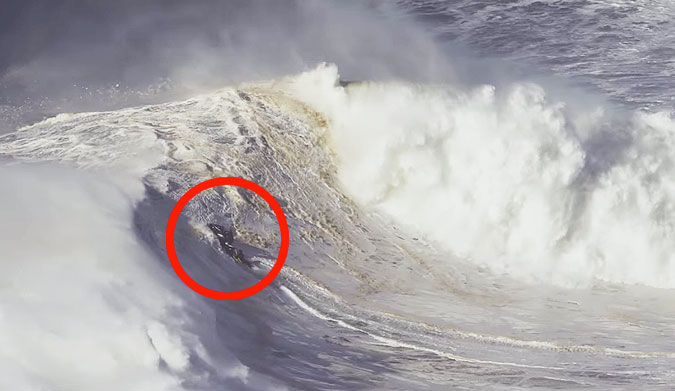 Nazaré went pretty ballistic in December.