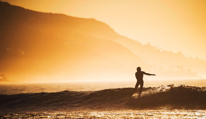 Early morning Malibu slides.