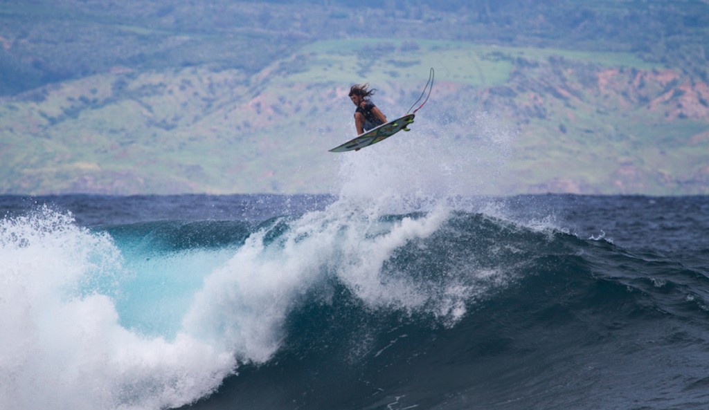 Matt Meola boosting an air