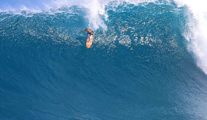 Wildcard Albee Layer on a free surf bomb.