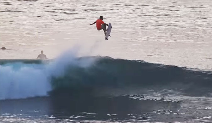 Reubyn's latest edit from Indonesia is full of airs. And barrels, of course. It is Indo, after all.