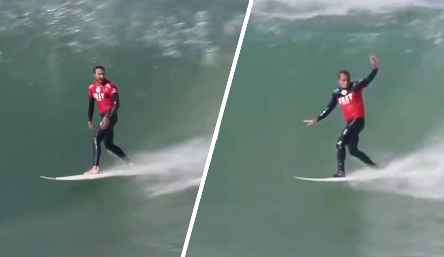 Joel Parkinson vs. Tom Curren J-Bay 2014