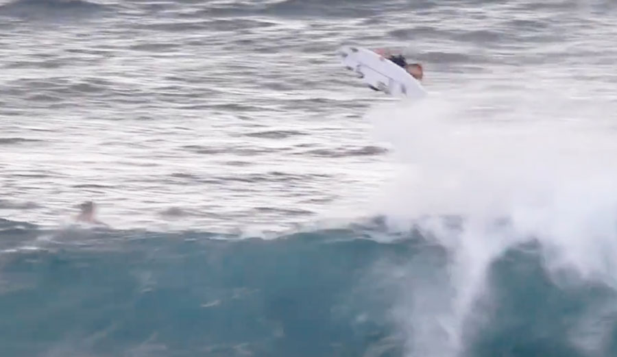 John John florence backflip at backdoor.