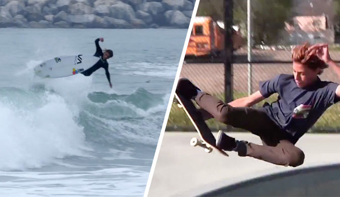 Curren Caples is the best skurfer in the world right now.