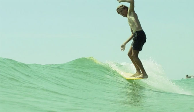 Jordan Spee east coast longboard australia