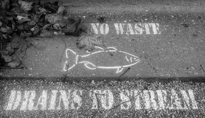 It all gets to the ocean eventually. 