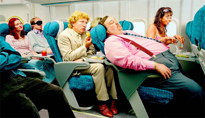 Typical economy-class nightmare. Photo: Krisdefils