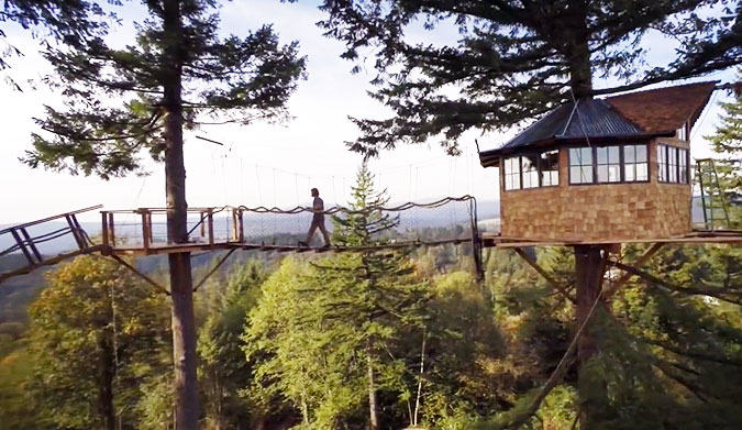 When you've got friends who have created what is, quite possibly, the most incredible living situation in the whole world, it pays to go visit.