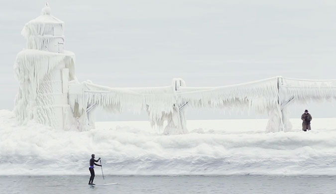 After a brutal cold front swept in, temperatures were hovering around a balmy zero degrees fahrenheit for a few days.