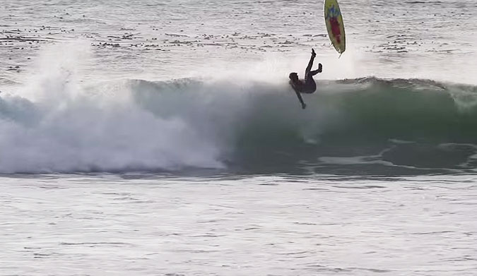 This is a surf film for the rest of us. It's grovelling at an over surfed beach break. It's watching the buoys and begging for a swell.