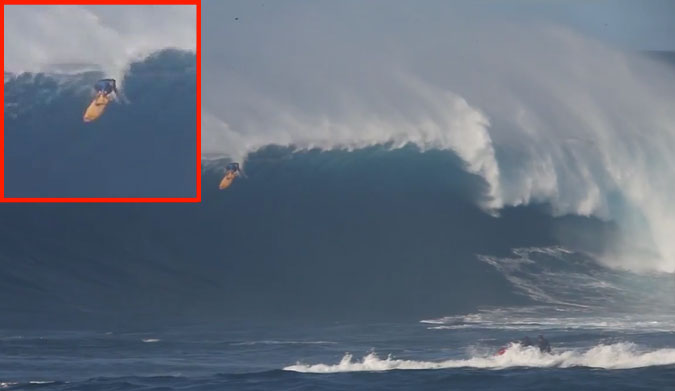 Of course, the wind happened to be a hard offshore, and it caused more than a few problems.
