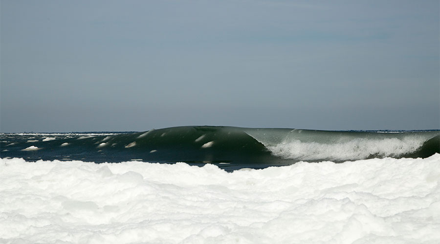 Never have I seen as much ice in Montauk as we had this winter.
