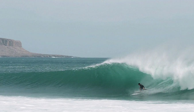 They're not letting on exactly where this wave is, and Africa ain't exactly a small place.
