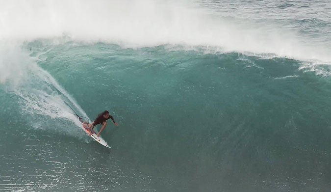 Leonardo Fioravanti surfs like a madman. The Italian powerhouse has an interesting story.