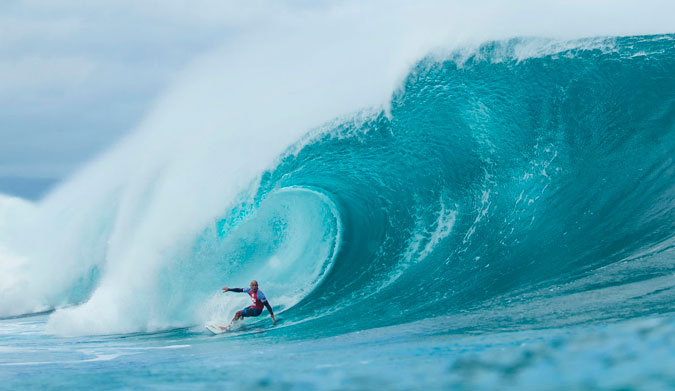 In surfing and in life, big risk equal big reward. Photo: WSL
