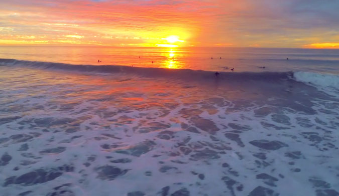 Since it was San Diego, though, the surfers quickly took center stage–and we're glad they did.