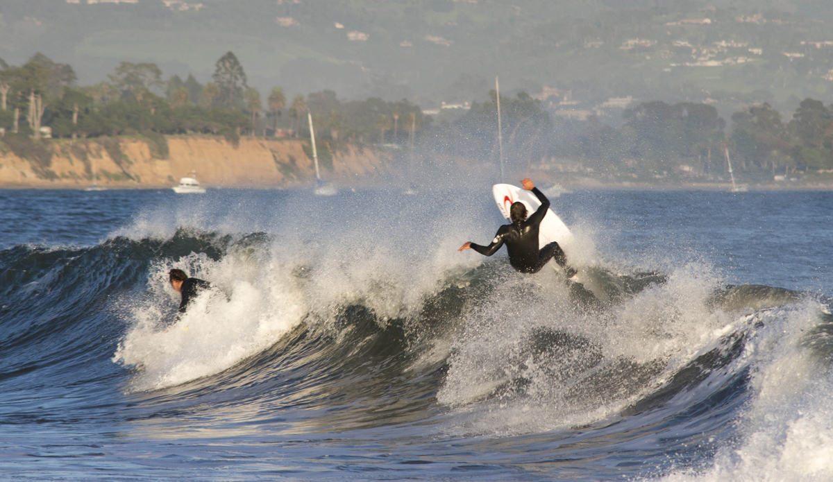 Rincon, sandspit, santa barbara surf
