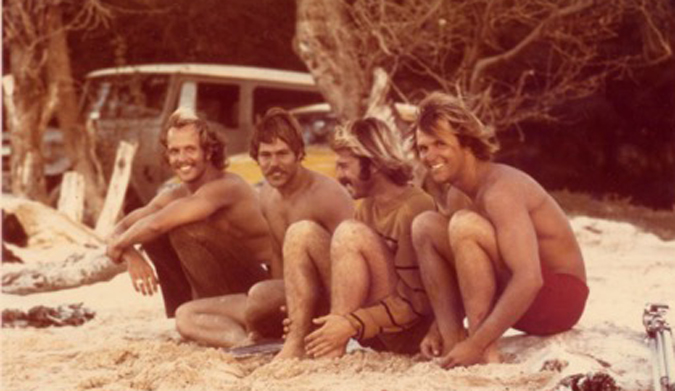 Fred Haywood, Pat Moore, Bill Boyum, and Jim Haywood.