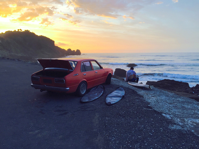 Shot by Flavio S. in New Zealand; capturing the moods of different colors, like the warm yellows and cool blues seen here, helps tell this photo’s story: The sun sets on a day of surfing. Apps Used: Camera, Snapseed
