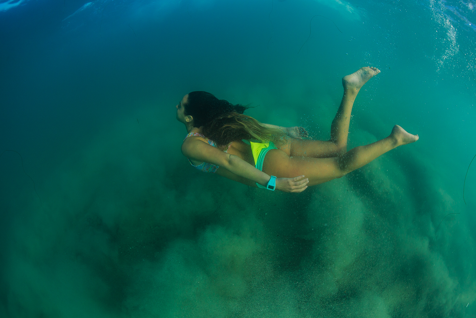 Nothing like a little polar swimming.